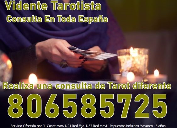 Tarot 806 585 725 Consultas Videncia y Tarot